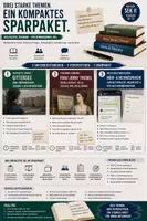 Vorschau - Unterrichtsreihen - Deutsch Sek II Sparpaket – Gittersee, Frau Jenny Treibel & Koch/Oesterreicher | 3 aktuelle Abiturthemen - Deckblatt