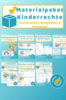 Vorschau - Arbeitsblätter - Kinderrechte Materialpaket – Unterrichtsmaterial & Arbeitsblätter - Deckblatt