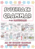 Vista previa - Hojas de trabajo - SUPERPACK ENGLISH GRAMMAR - Portada