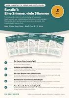 Vorschau - Stundenentwürfe - Materialpaket - Kunst Oberstufe Bundle 1: Vom Abbild zur Abstraktion — 5 Doppelstunden Q1 mit Begriffskarten, Arbeitsblättern und Lösungen - Deckblatt
