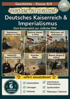 Vorschau - Stundenentwürfe - Deutsches Kaiserreich & Imperialismus | Materialpaket - Deckblatt