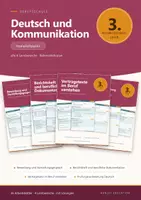 Vorschau - Arbeitsblätter - Deutsch Berufsschule Lehrjahr 3 Komplettpaket alle Lernbereiche - Deckblatt