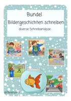 Vorschau - Arbeitsblätter - Materialpaket - eine Bildergeschichte schreiben - Deckblatt