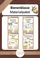 Vorschau - Poster - Materialpaket Klassentier Biene/ Bienenklasse - Deckblatt
