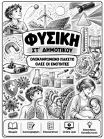 Προεπισκόπηση - Φύλλα εργασίας - Φυσική ΣΤ’ Δημοτικού – Θεωρία & Επαναληπτικά (Όλη η Ύλη) - Εξώφυλλο
