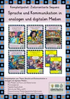Vorschau - Stundenentwürfe - Komplettpaket: Sprache und Kommunikation in analogen und digitalen Medien - Deckblatt