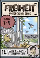Vorschau - Stundenentwürfe - Freiheit | Unterrichtsreihe Ethik Klasse 7-9 - Deckblatt