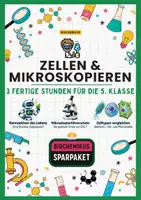 Vorschau - Stundenentwürfe - Zellbiologie & Mikroskopieren – Komplettpaket Biologie Klasse 5/6 | Kennzeichen des Lebens, Mikroskopierführerschein & Zelltypen | EOS-7-Mission - Deckblatt