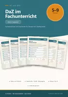Vorschau - Arbeitsblätter - DaZ im Fachunterricht - Komplettpaket NT und GPG, Klasse 5 bis 9 - Deckblatt
