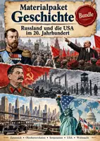 Vorschau - Arbeitsblätter - XXL-Bundle, USA und Russland im 20. Jahrhundert - Deckblatt