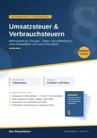 Vorschau - Arbeitsblätter - Steuern des Alltags: Umsatzsteuer & Verbrauchsteuern - Deckblatt