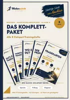 Vorschau - Arbeitsblätter - Zielspurt-Komplettpaket Deutsch – alle 8 Trainingshefte zum HSA | Klasse 9 BW | Meilenschritt - Deckblatt
