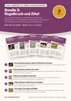 Vorschau - Stundenentwürfe - Kunst Oberstufe Bundle 3: Regelbruch und Zitat — 5 Doppelstunden Q1 mit Begriffskarten, Arbeitsblättern und Lösungen - Deckblatt