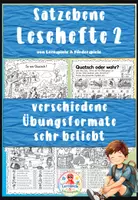 Vorschau - Arbeitsblätter - Lesen auf Satzebene - Lesehefte 2 - Lesefreude wecken - Deckblatt