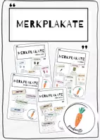 Vorschau - Poster - Materialpaket - Merkplakate - Deckblatt