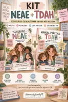 Vista previa - Refuerzo / NEE / Materiales de apoyo - NEAE + MANUAL TDAH | PACK COMPLETO PARA DOCENTES 🌟 - Portada