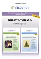 Vorschau - Stundenentwürfe - MATERIALPAKET ADVENT - katholische Religion (5. - 8. Schulstufe) - Deckblatt