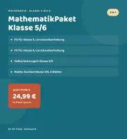 Vorschau - Unterrichtsreihen - Mathematik-Paket Klasse 5/6 - Deckblatt