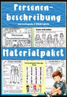 Vorschau - Stundenentwürfe - Personenbeschreibung - Materialpaket - Deckblatt