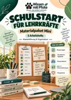 Vorschau - Arbeitsblätter - Schulstart Lehrer | Mini Bundle | 5 Praxishefte für Klassenführung & Organisation - Deckblatt