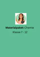 Vorschau - Arbeitsblätter - Materialpaket: Chemie 7-12. Klasse - Deckblatt