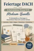 Vorschau - Arbeitsblätter - Feiertage DACH Arbeitsblätter Klasse 9–10 - Deckblatt