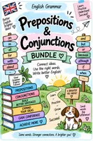 Vorschau - Arbeitsblätter - Conjunctions and Prepositions - Merkblatt und passende Übungen - Deckblatt