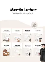 Vorschau - Arbeitsblätter - Martin Luther (Reformation) - Materialpaket - Deckblatt