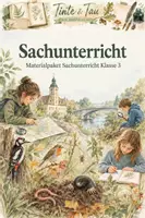 Vorschau - Stundenentwürfe - Sachunterricht Klasse 3 - Deckblatt