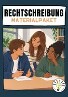 Vorschau - Arbeitsblätter - Rechtschreibung | Klasse 5-9 | wachsendes Materialpaket - Deckblatt