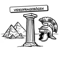 Vorschau - Arbeitsblätter - Antike & frühe Hochkulturen – Ägypten, Griechenland & Rom (MrWissen2go) - Deckblatt
