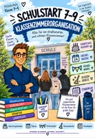 Vorschau - Anderer Materialtyp - Schulstart | Klassenzimmerorganisation & Classroom Management – Komplettpaket - Deckblatt