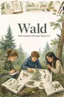 Vorschau - Unterrichtsreihen - Wald Klasse 5-6 Materialpaket - Deckblatt