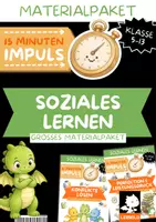 Vorschau - Arbeitsblätter - 15-Minuten-Impulse Growing Bundle | Soziales Lernen Klasse 5-7 | Sofort einsetzbar für Randstunden | wächst stetig | LERNOLO - Deckblatt