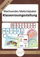 Vorschau - Arbeitsblätter - Klassenraumgestaltung Organisation Basics - Deckblatt