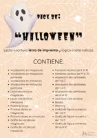 Vista previa - Juegos / Gamificación - Pack de HALLOWEEN 22 recursos (letra de imprenta) - Portada