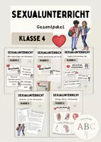 Vorschau - Arbeitsblätter - Sexualunterricht: Gesamtpaket (Kl. 4) - Deckblatt