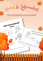 Vorschau - Arbeitsblätter - Materialpaket Herbst & Laternenfest – Vorschule & Kindergarten - Deckblatt