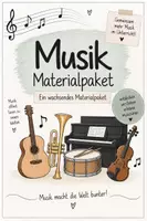 Vorschau - Unterrichtsreihen - Wachsendes Materialpaket Musik Klasse 1-4 - Deckblatt