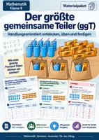 Vorschau - Arbeitsblätter - Der größte gemeinsame Teiler (ggt)- Handlungsorientiert entdecken - Deckblatt