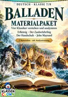 Vorschau - Arbeitsblätter - Balladen analysieren Materialpaket - Deckblatt