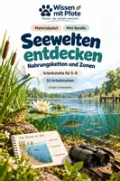 Vorschau - Arbeitsblätter - Materialpaket Seewelten entdecken – Mini Bundle - Deckblatt