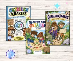 Voorbeeld - PAKKET - Getallen (groep 4) (15% KORTING) - Voorblad