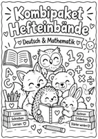Vorschau - Mal- und Bastelvorlagen - Materialpaket Deckblätter für Hefteinbände - Deckblatt