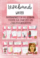 Vorschau - Arbeitsblätter - Leseband Winter – Leseförderung & Leseverstehen | Klasse 2–4 - Deckblatt
