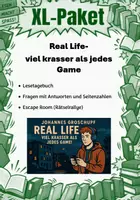 Vorschau - Unterrichtsreihen - Real Life | XL Materialpaket | Unterrichtsmaterial | Deutsch | Klasse 6-9 | mit Lösungen - Deckblatt