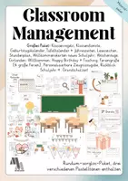 Vorschau - Arbeitsblätter - Großes Materialpaket: Classroom Management/Organisation - Deckblatt