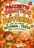 anteprima - Esercizi - Pacchetto didattico sull'autunno - Pagina di copertina