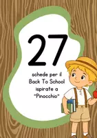 anteprima - Altro tipo di materiale - Pacchetto didattico completo a tema Pinocchio - Pagina di copertina