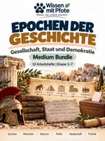 Vorschau - Arbeitsblätter - Epochen der Geschichte Bundle – Gesellschaft, Staat und Demokratie - Deckblatt